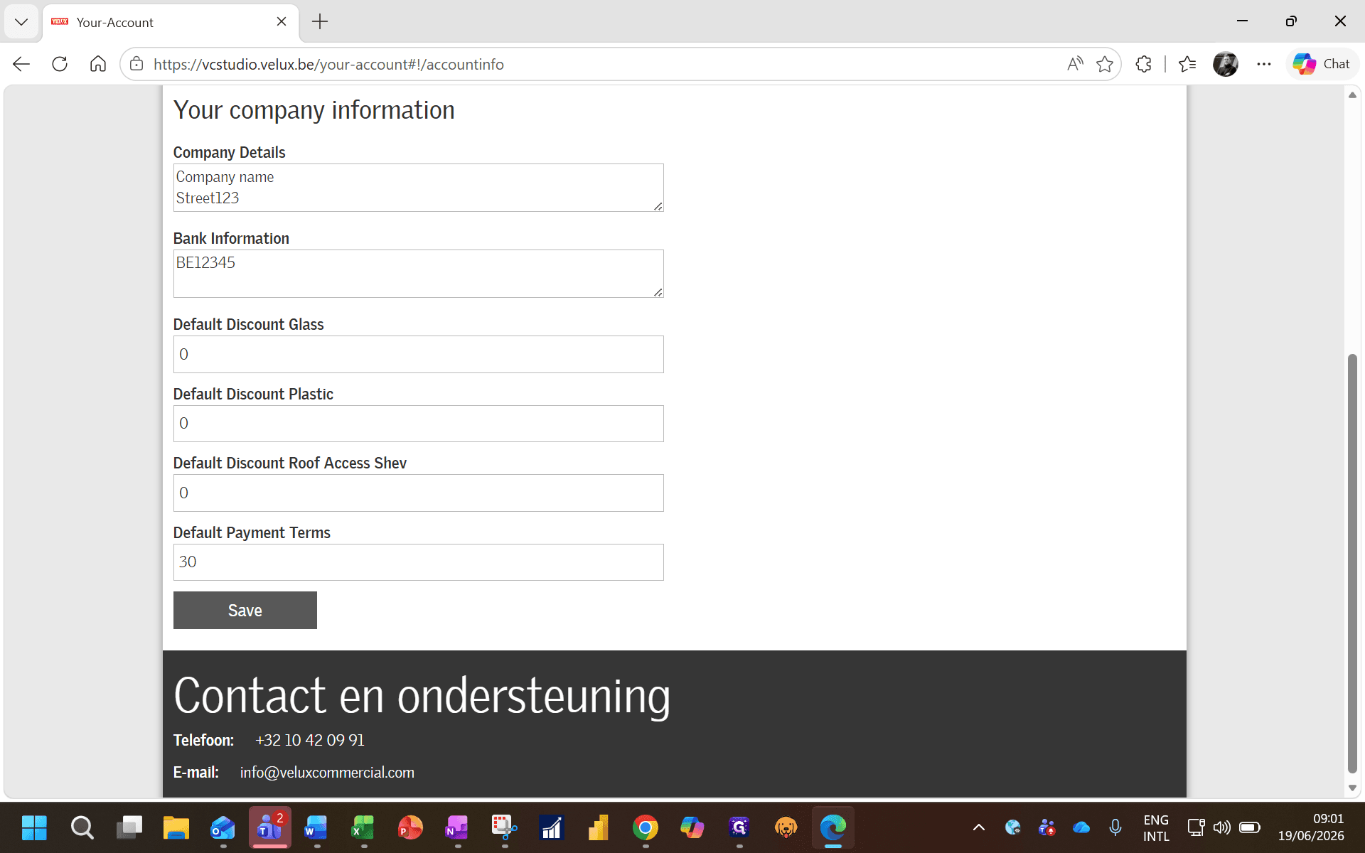 Step #5: Click Save to apply the changes to your profile.