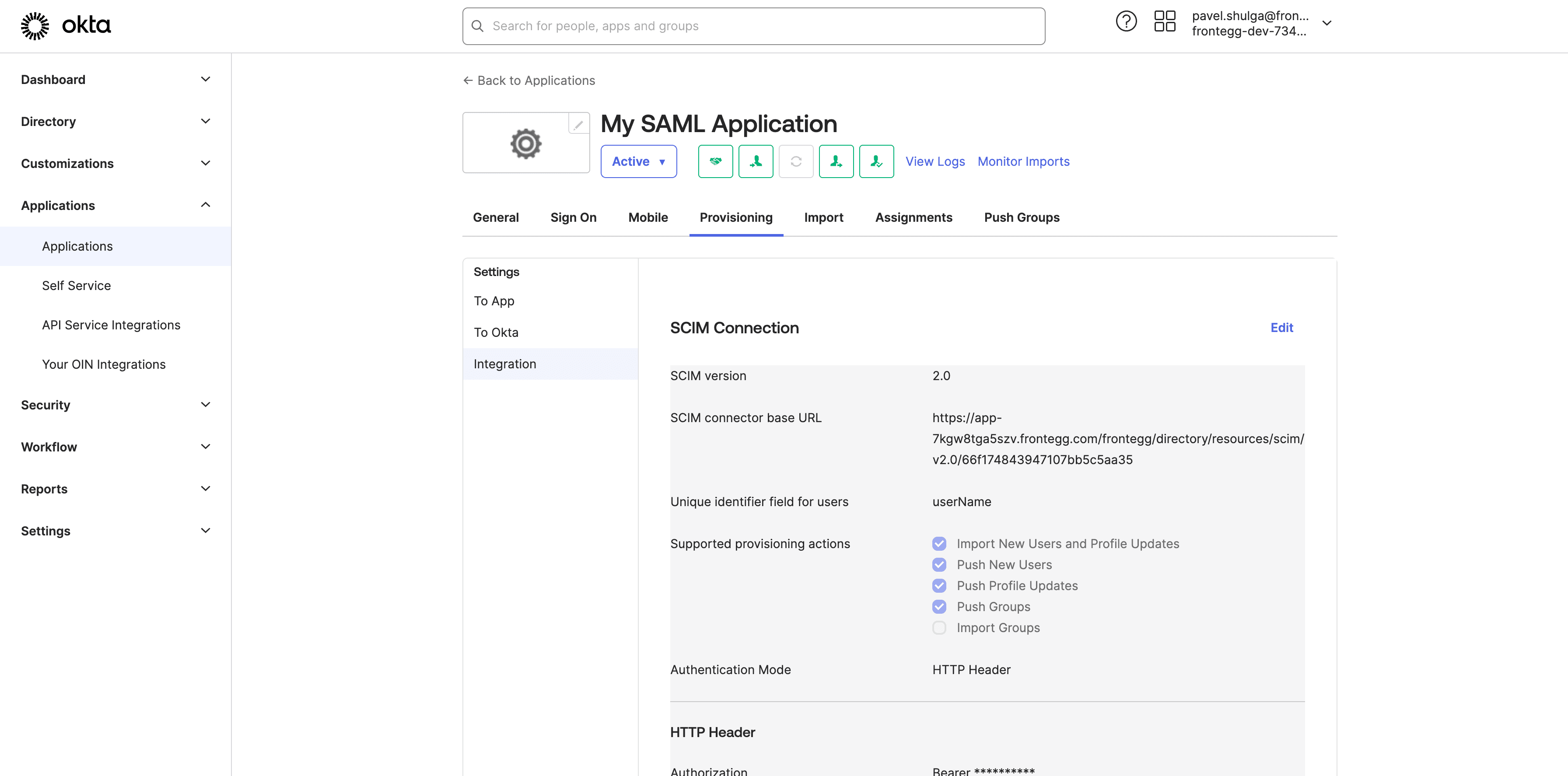 Step #68: Click on "Push Groups"