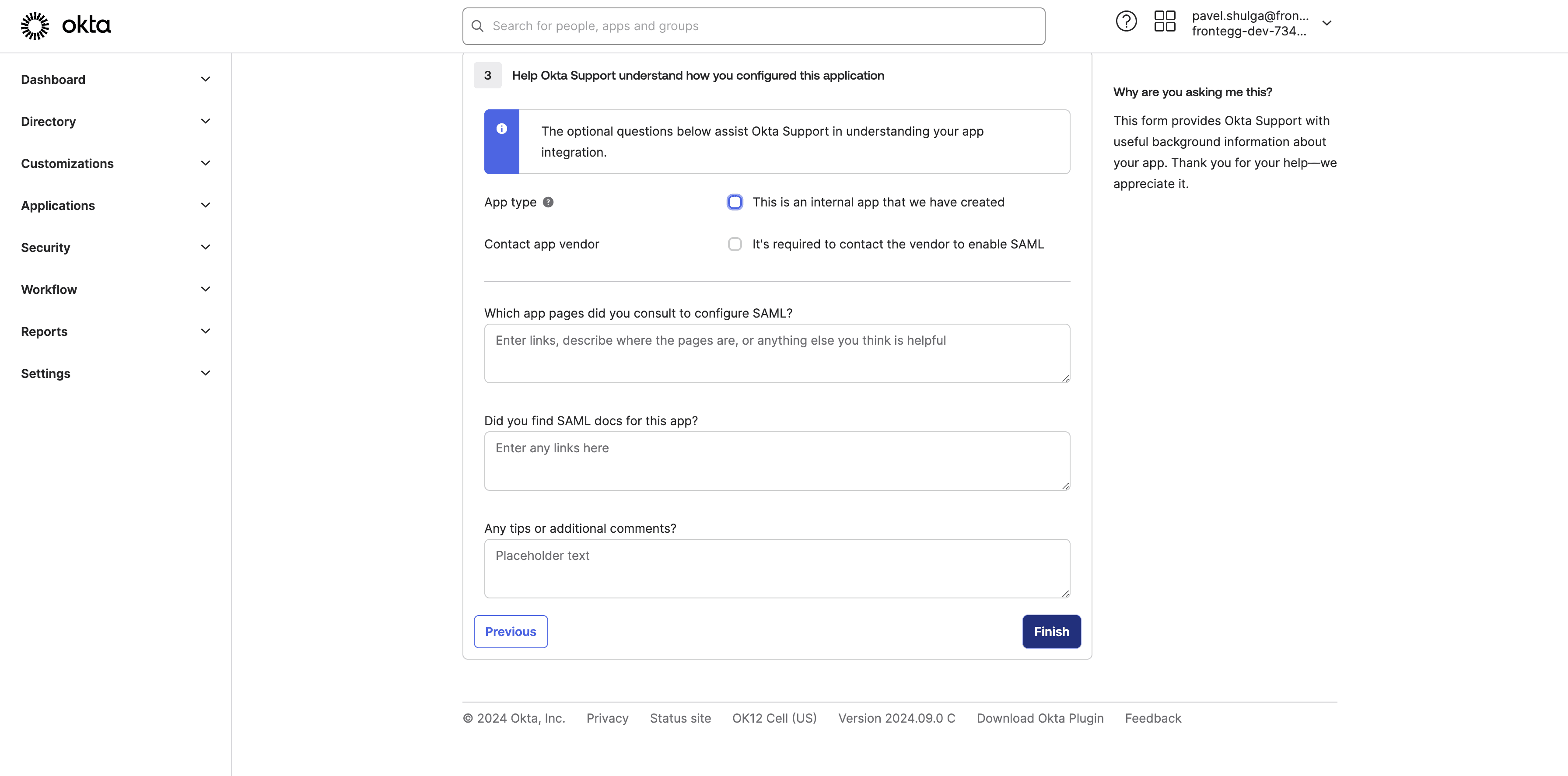 Step #36: Click on "Finish"