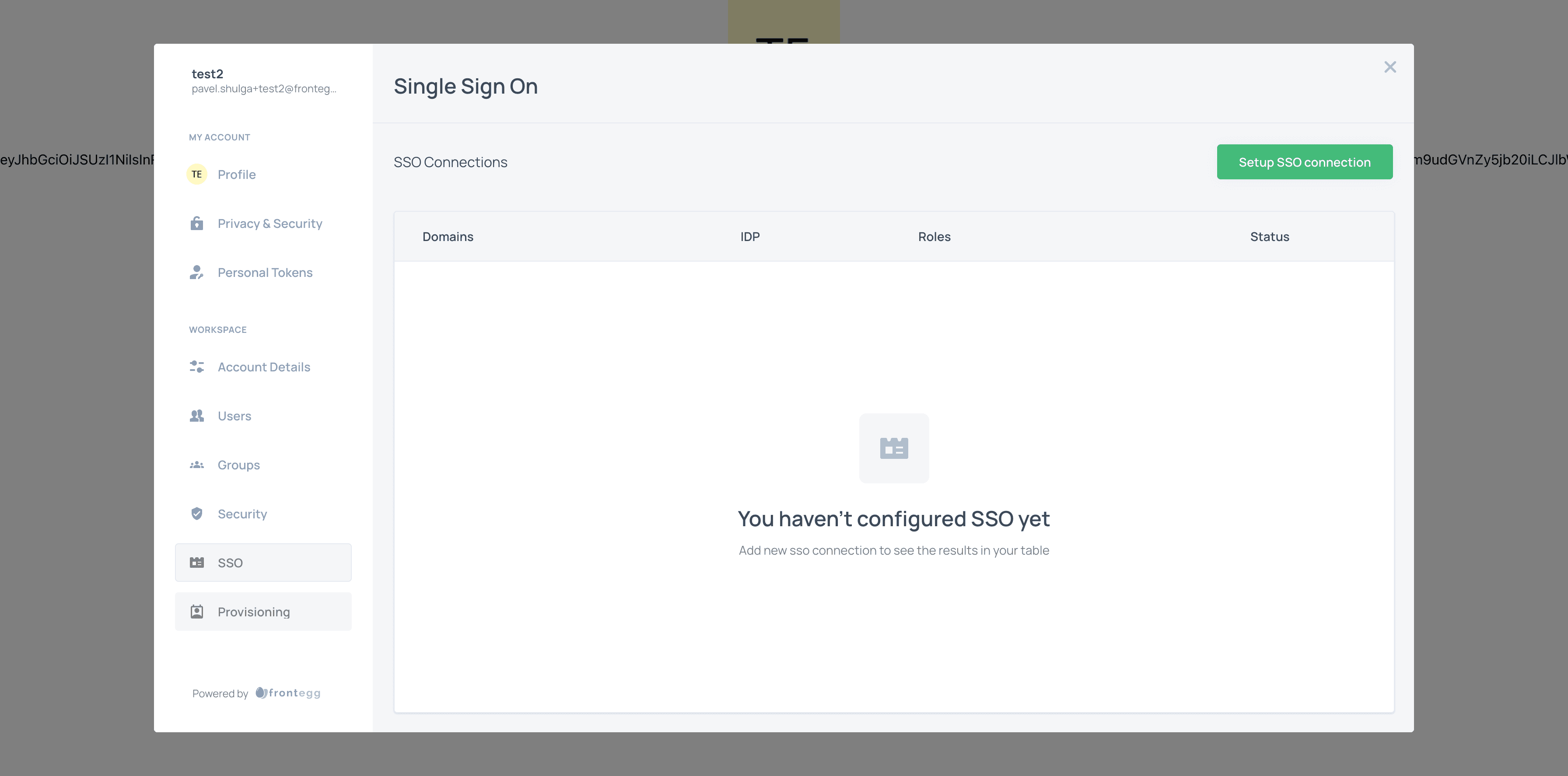 Step #83: Click on "Provisioning"