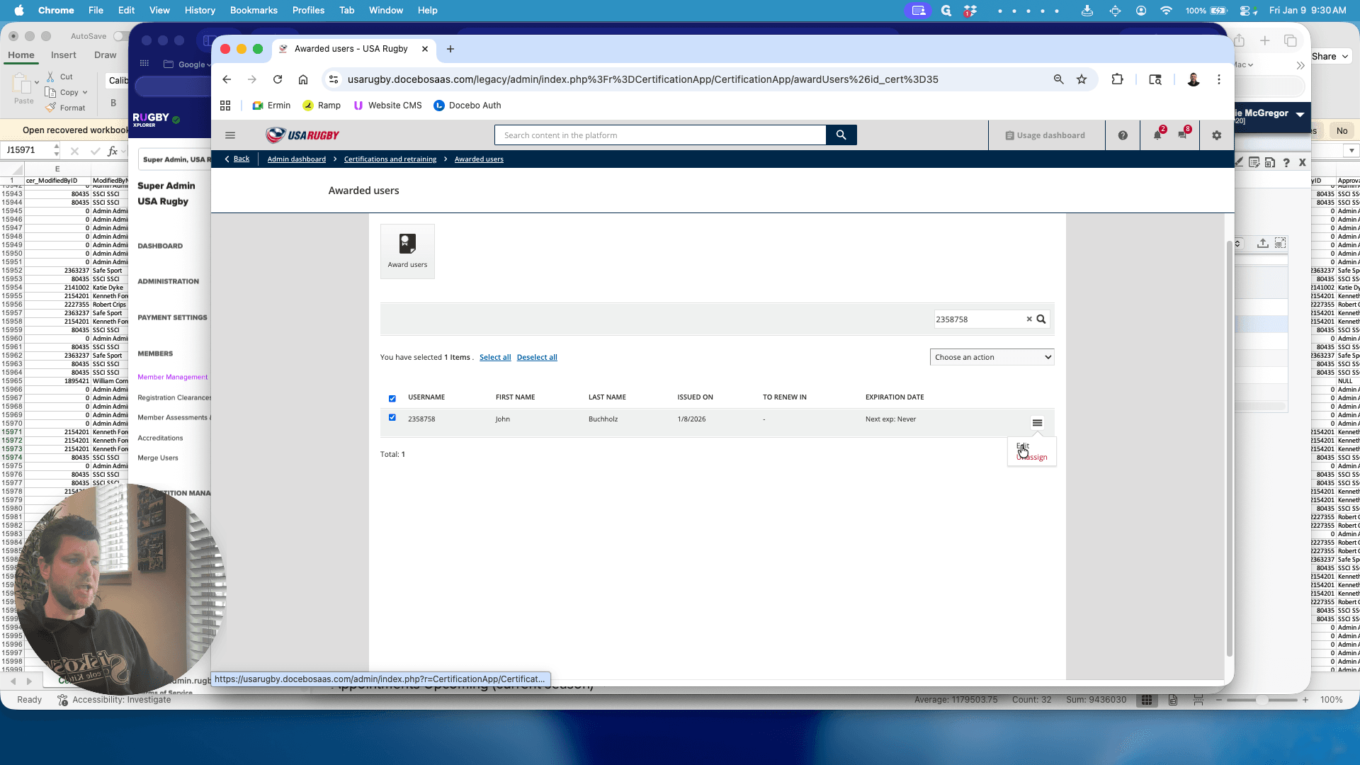 Step #55: Click on "Essign"