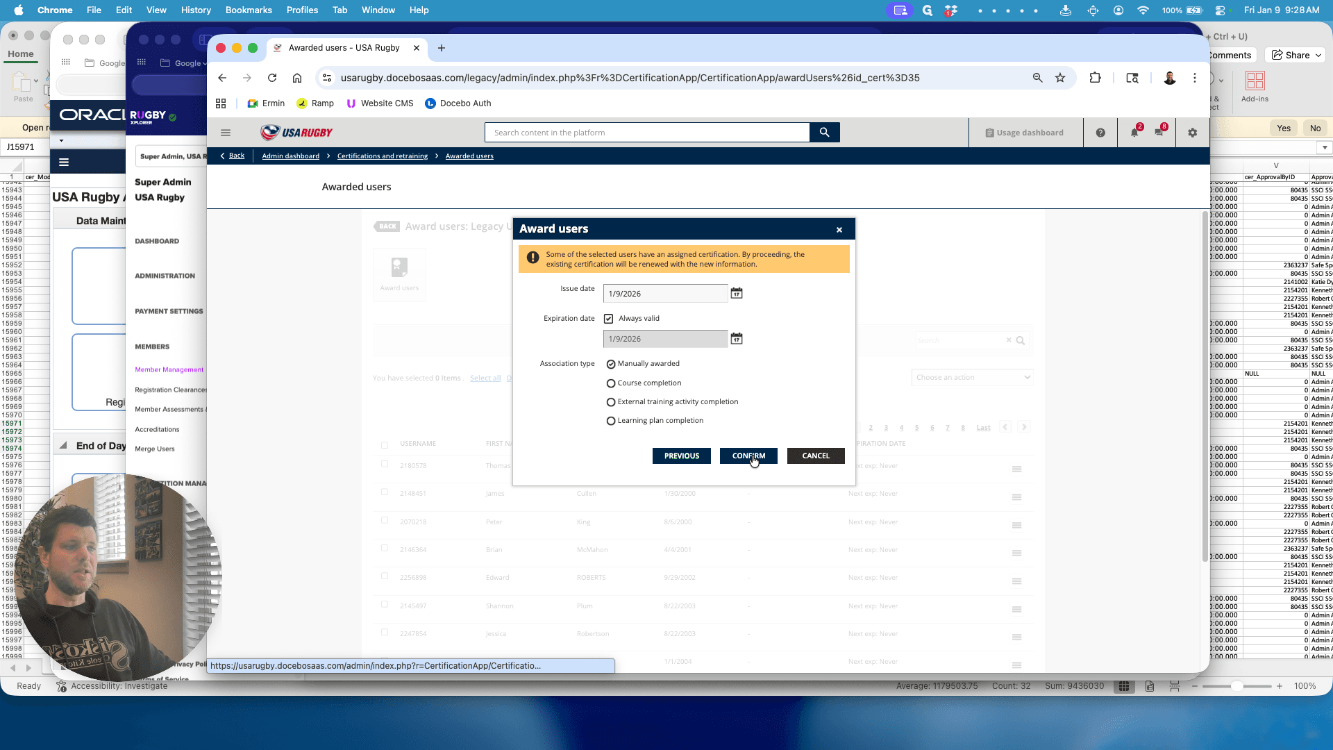 Step #26: Click on "CONFIRM"