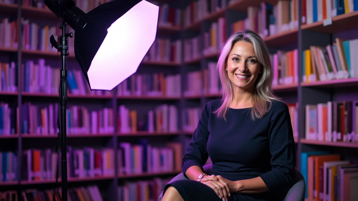 Person discussing strategies to engage viewers with training videos in 2025, as featured in the blog post 'Mastering the Art of Training Videos: 7 Essential Tips for 2025'.