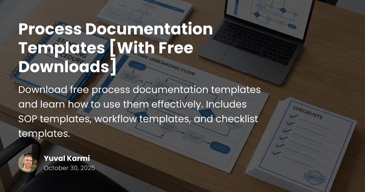 Process Documentation Templates: Free Downloads for 2026 | Glitter AI