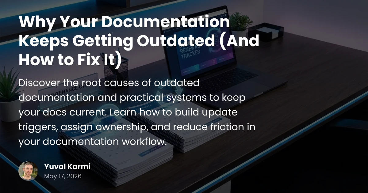 Outdated Document Why Documentation Gets Outdated & How to Fix It | Glitter AI