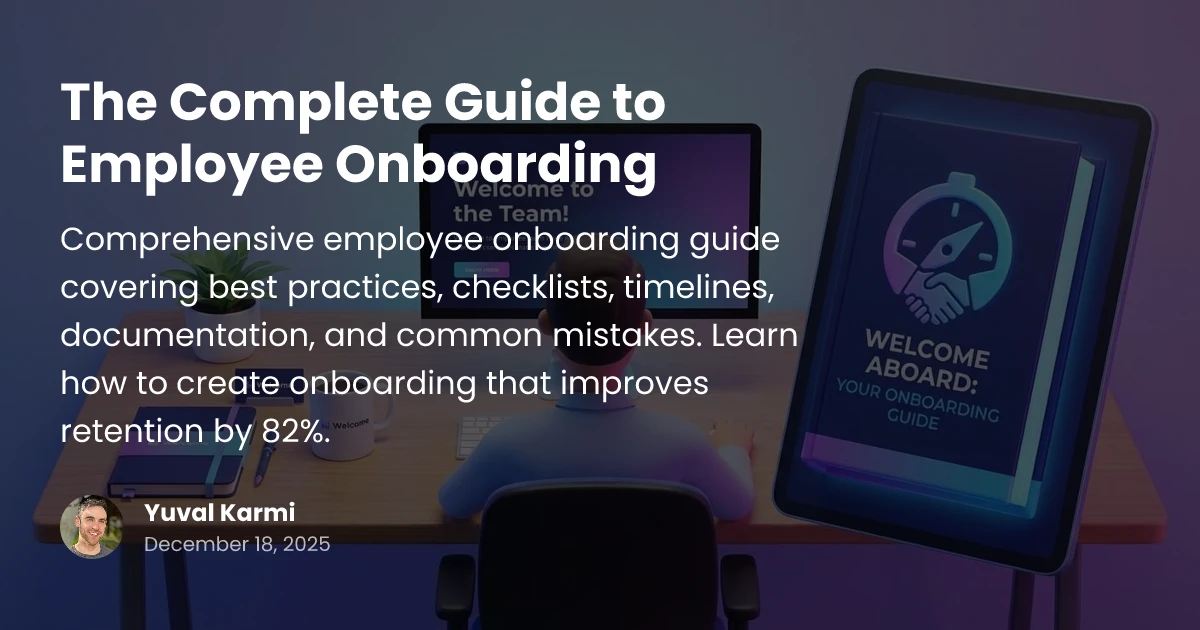 The Complete Guide to Employee Onboarding | Free Guide | Glitter AI